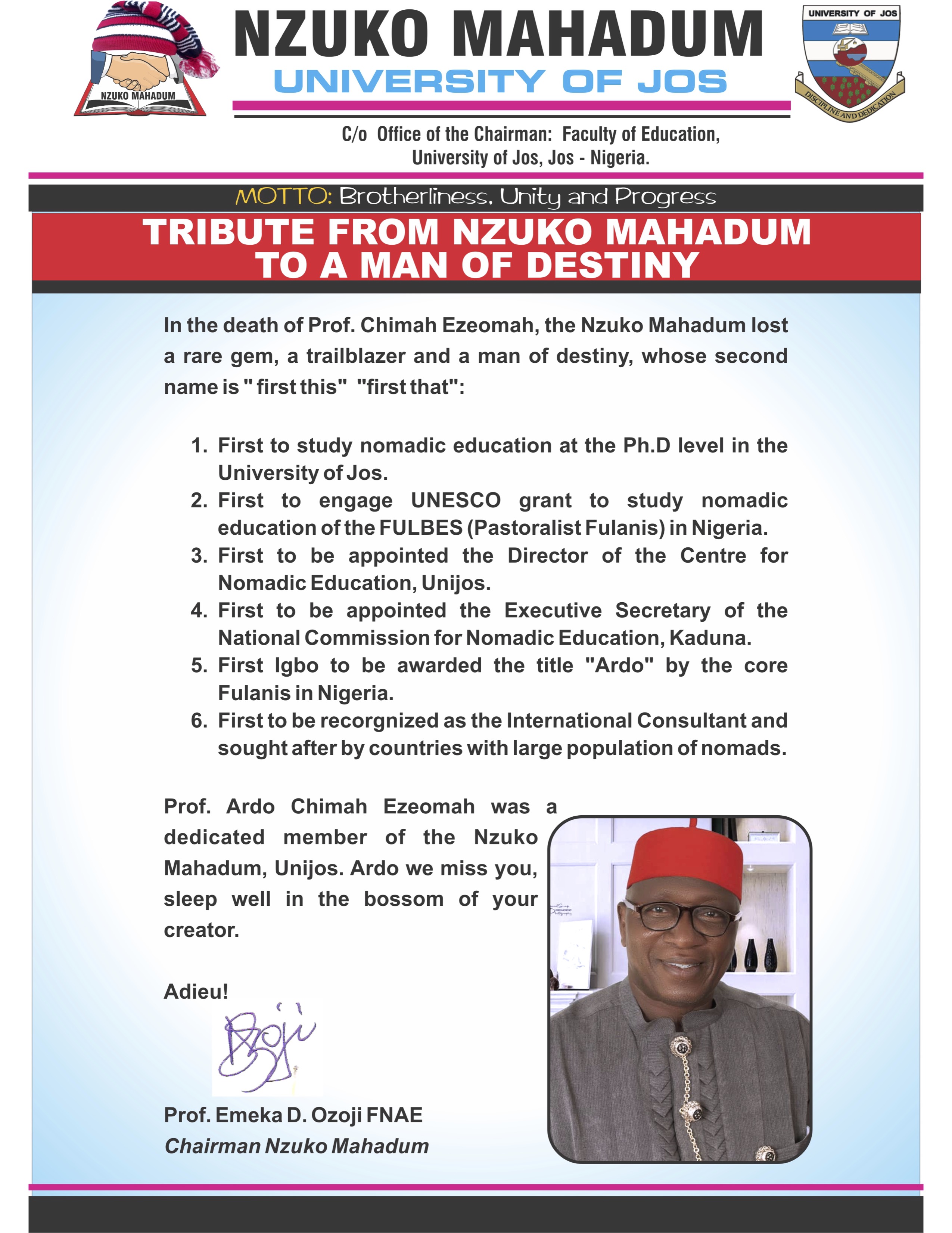 Tribute Nzuko Mahadum Page 1 of 1